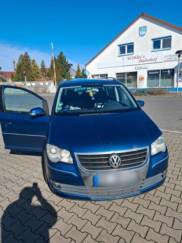 Gebraucht VW Touran 140 PS (102 kW) 2007 Blau Van / Kleinbus