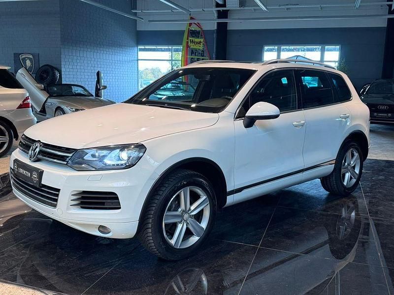 Weiß Gebraucht 2013 VW Touareg Sport SUV | 16.995 € (Fairer Preis) - Bild 1/4