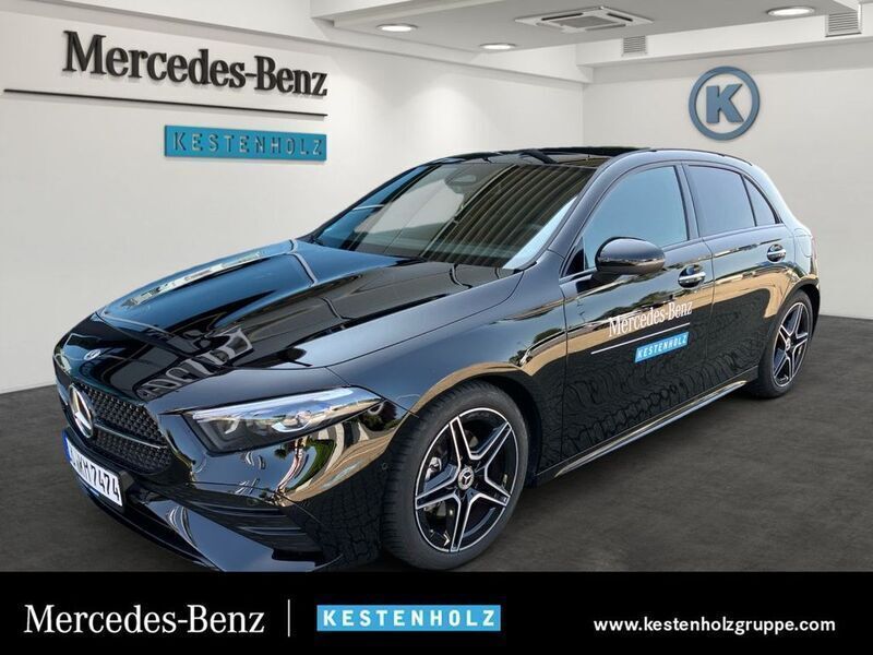 Schwarz Gebraucht 2025 Mercedes A200 AMG Limousine | 38.550 € (Teuer) - Bild 1/4