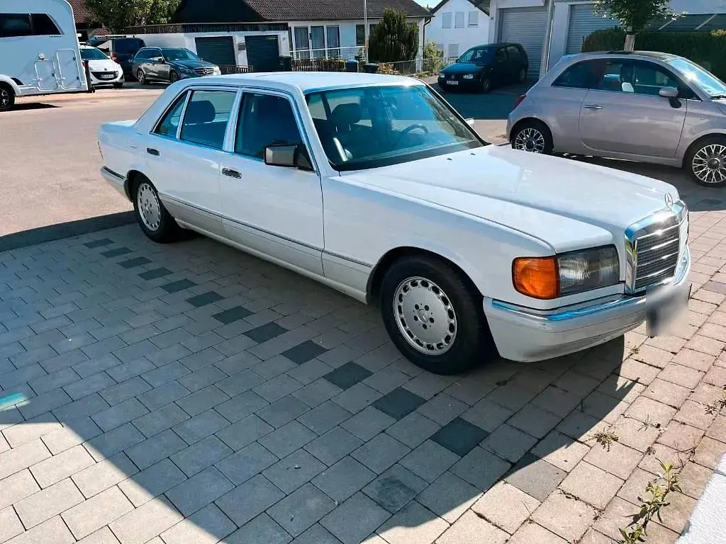 Gebraucht Mercedes 500 252 PS (185 kW) 1990 Weiß Limousine