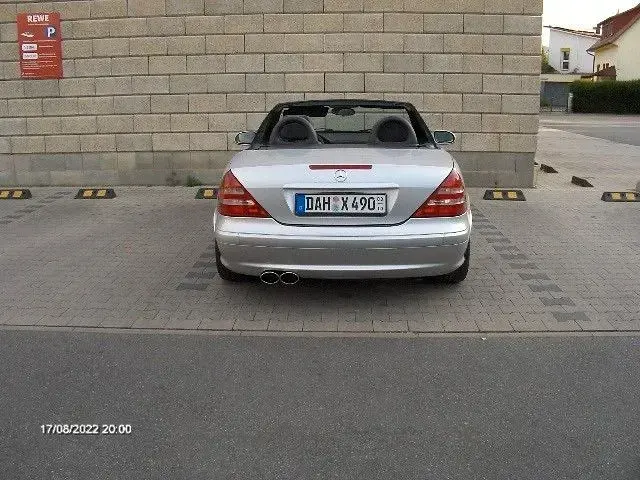 Gebraucht Mercedes SLK320 218 PS (160 kW) 2000 Silber Cabrio