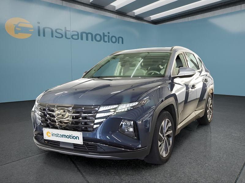 Blau Gebraucht 2021 Hyundai Tucson SUV | 22.999 € (Fairer Preis) - Bild 1/4