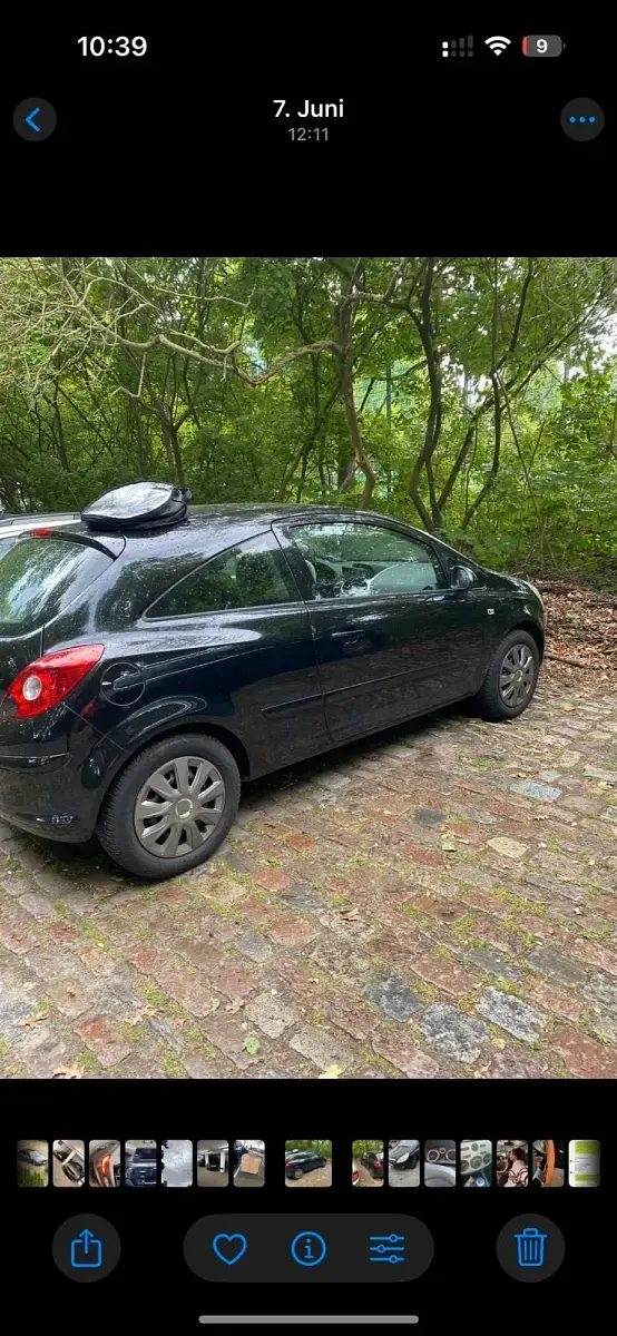 Gebraucht Opel Corsa 80 PS (58 kW) 2007 Schwarz Kleinwagen
