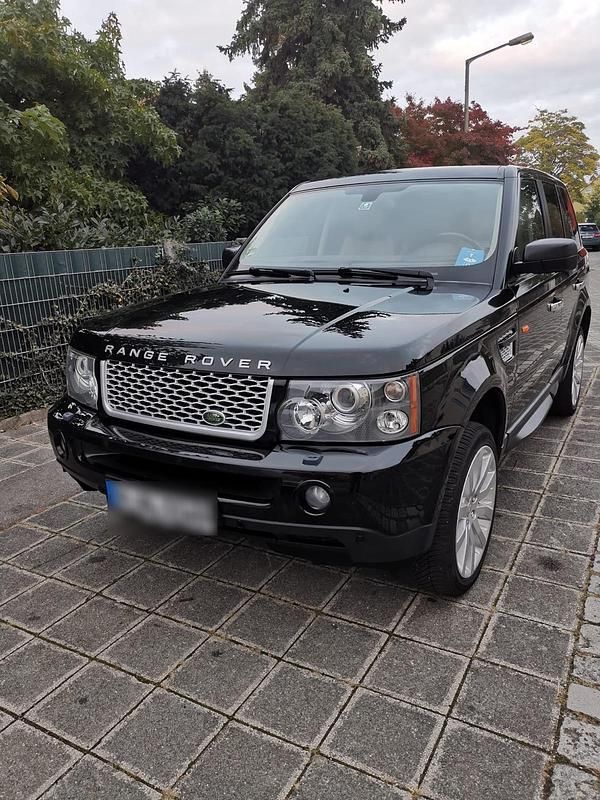 Schwarz Gebraucht 2007 Land Rover Range Rover Sport SUV | 6.699 € (Teuer) - Bild 1/4
