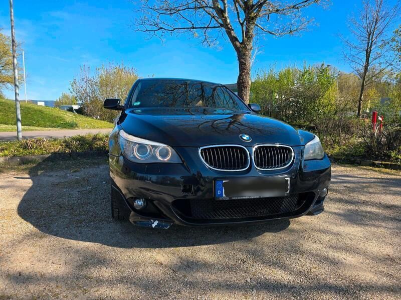 Schwarz Gebraucht 2008 BMW 520 M Sport Limousine | 4.500 € (Superpreis) - Bild 1/4