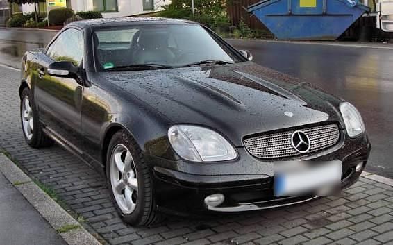 Gebraucht Mercedes SLK200 163 PS (119 kW) 1998 Schwarz Cabrio