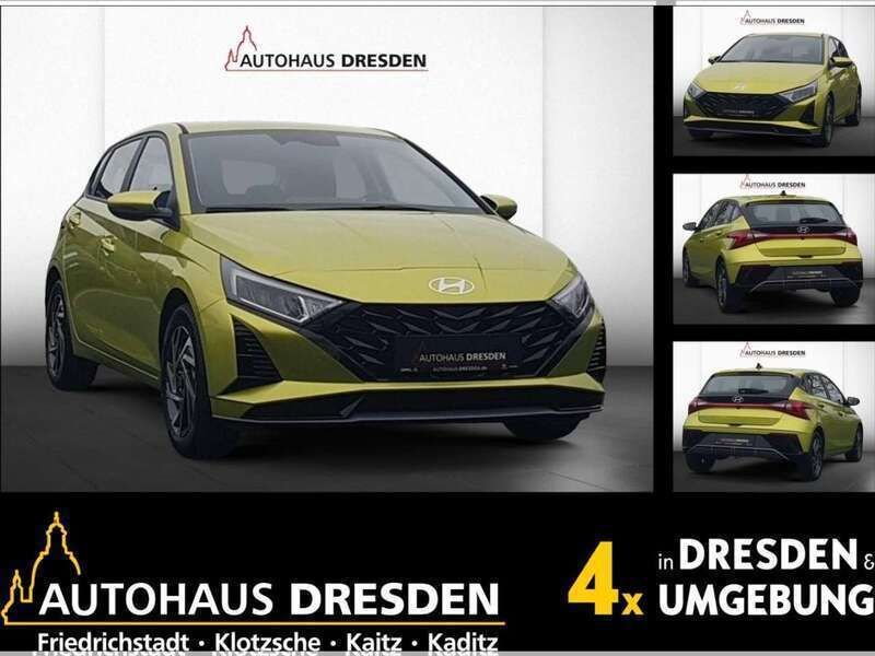 Gelb (lucid lime / met) Neu 2025 Hyundai i20 Trend Kleinwagen | 25.479 € (Etwas zu teuer) - Bild 1/4