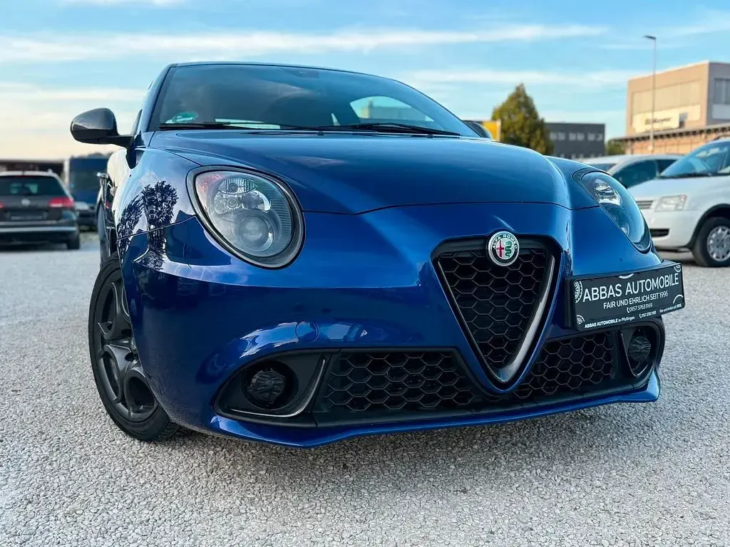 Gebraucht Alfa Romeo MiTo Super 95 PS (69 kW) 2017 Blau Kleinwagen