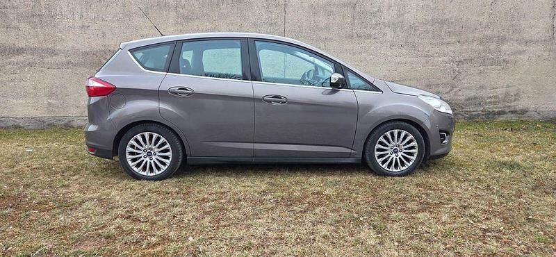 Gebraucht Ford C-MAX Titanium 125 PS (91 kW) 2013 Grau Van / Kleinbus