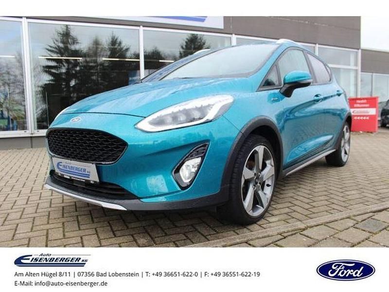 Lagunblau metallic Gebraucht 2019 Ford Fiesta Active Kleinwagen | 15.290 € (Fairer Preis) - Bild 1/4