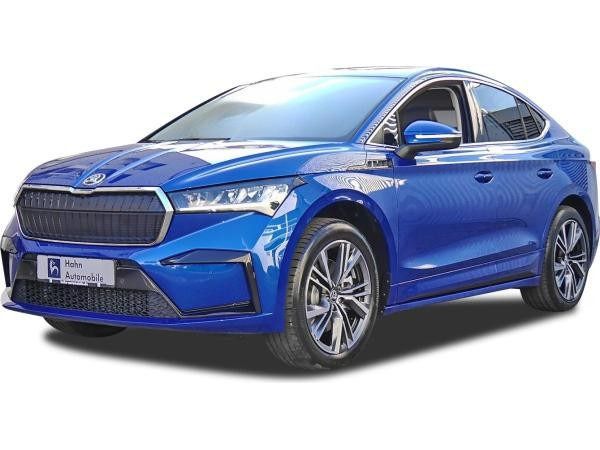Blau (raceblau metallic) Neu 2025 Skoda Enyaq iV Clever SUV | 46.790 € (Superpreis) - Bild 1/4