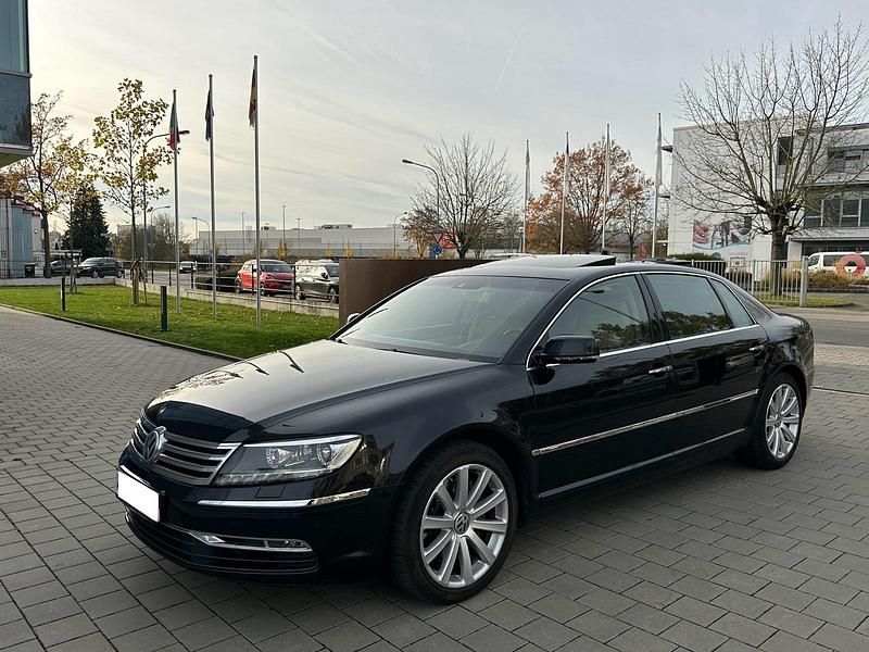 Schwarz Gebraucht 2013 VW Phaeton Exclusive Limousine | 7.500 € (Fairer Preis) - Bild 1/4