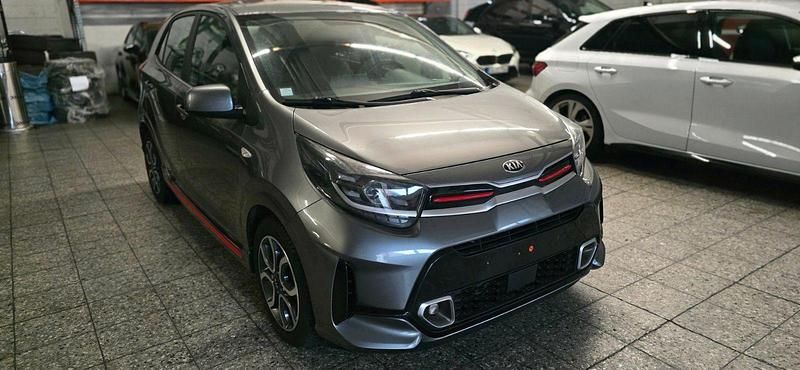 Grau Gebraucht 2021 Kia Picanto GT-Line Kleinwagen | 12.900 € (Superpreis) - Bild 1/4