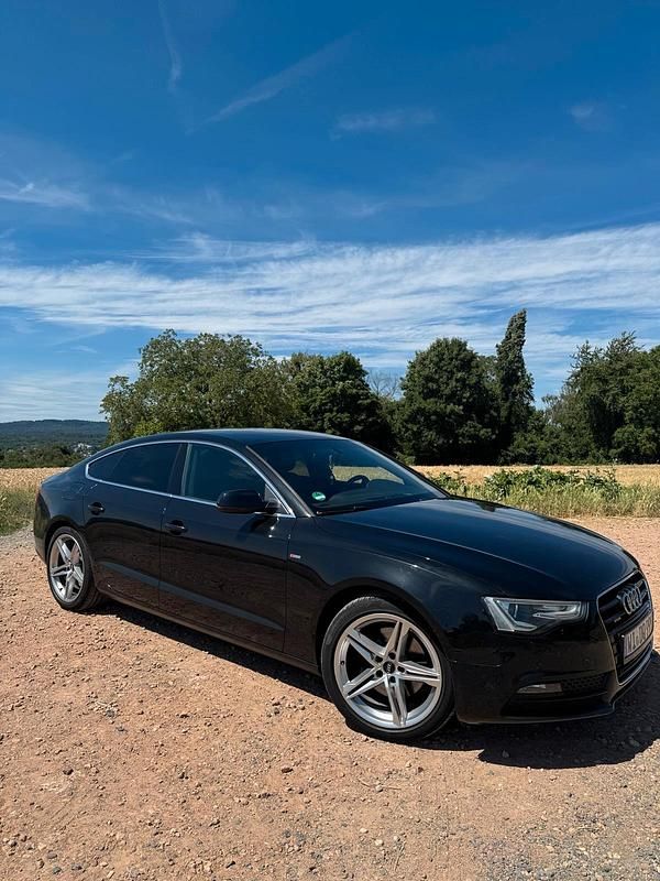 Schwarz Gebraucht 2012 Audi A5 Sportback S-Line Limousine | 14.300 € (Fairer Preis) - Bild 1/4