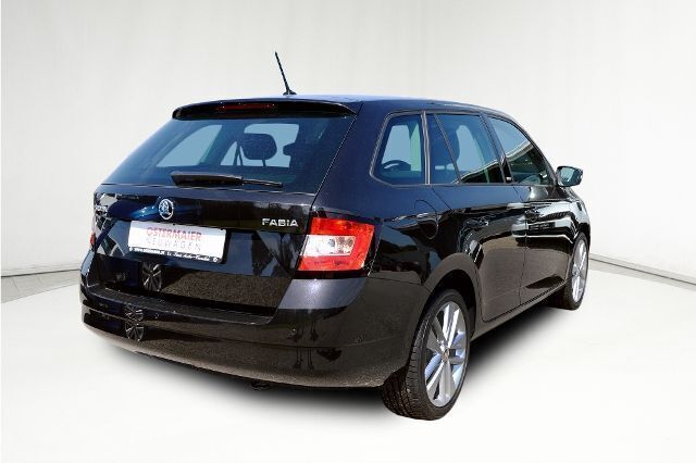 Gebraucht Skoda Fabia Joy 90 PS (66 kW) 2016 Schwarz metallic Kleinwagen