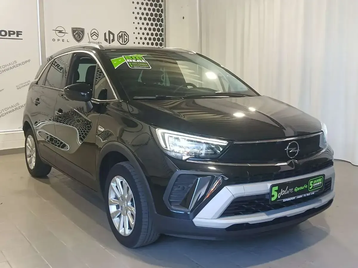 Gebraucht Opel Crossland 131 PS (96 kW) 2022 Schwarz SUV
