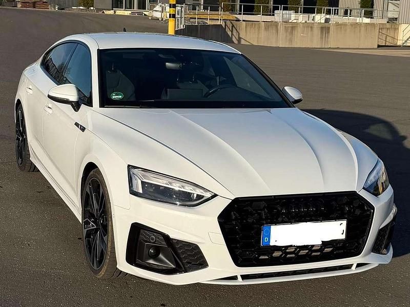 Gebraucht Audi A5 S-Line 204 PS (150 kW) 2021 Weiß Coupé