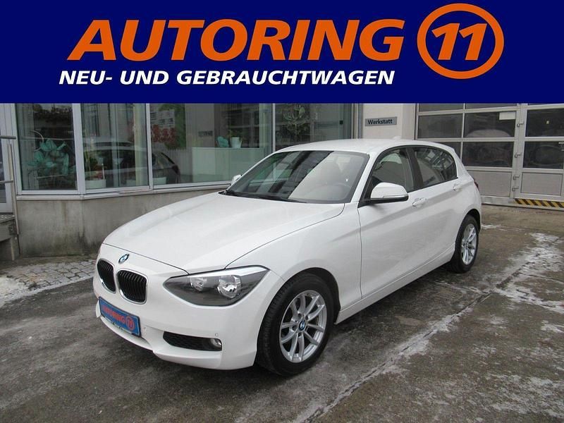 Alpinweiss Gebraucht 2015 BMW 116 Advantage Kleinwagen | 7.990 € (Superpreis) - Bild 1/4
