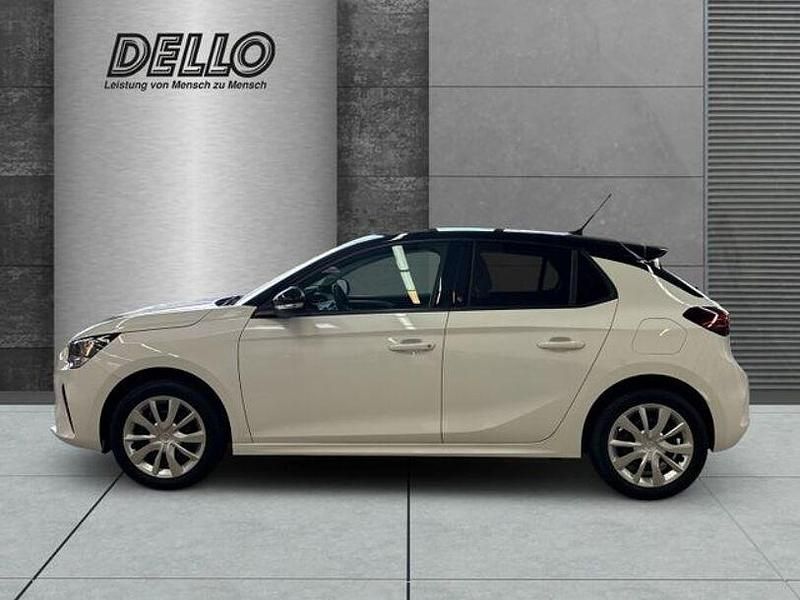 Gebraucht Opel Corsa-e Edition 100 kW (136 PS) 2023 Jade weiss/arktis weiss Kleinwagen