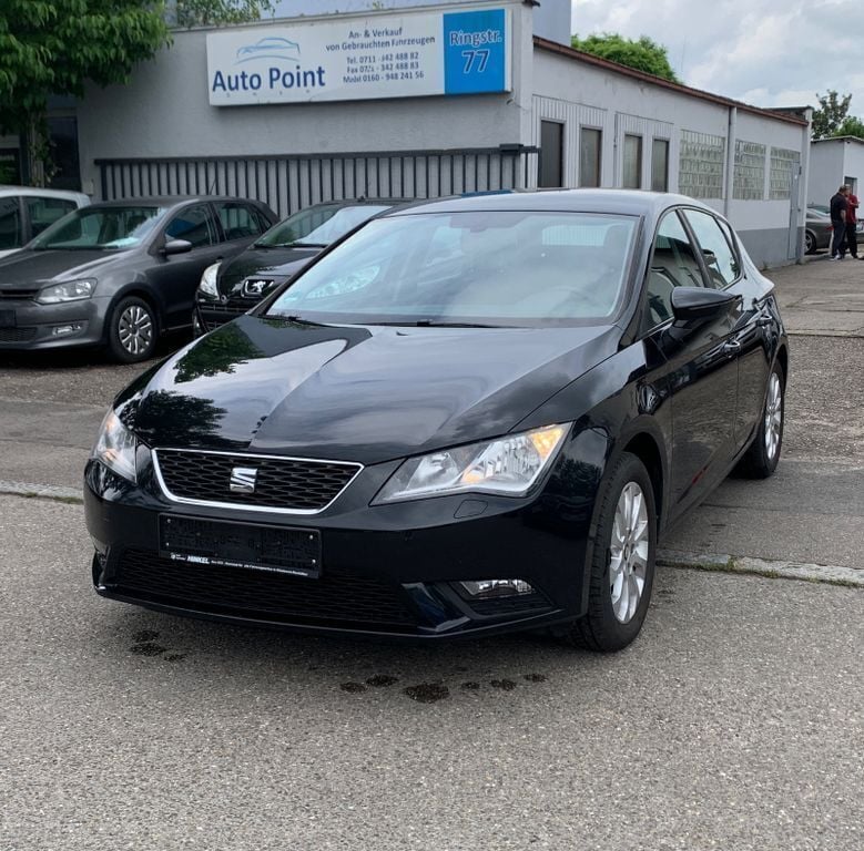 Schwarz Gebraucht 2014 Seat Leon I-Tech Limousine | 5.600 € (Superpreis) - Bild 1/4