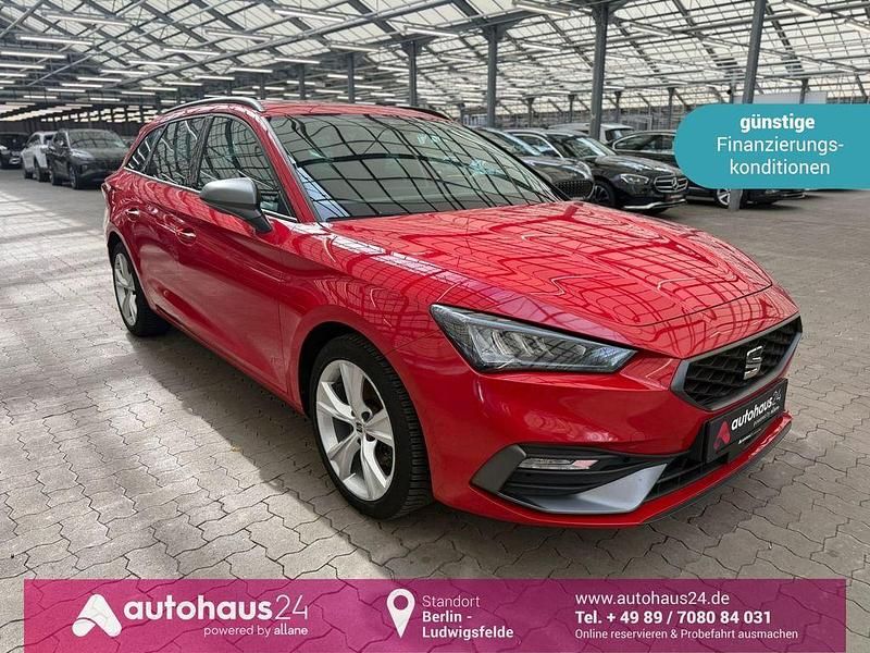 Rot Gebraucht 2021 Seat Leon ST FR Kombi | 18.219 € (Guter Preis) - Bild 1/4