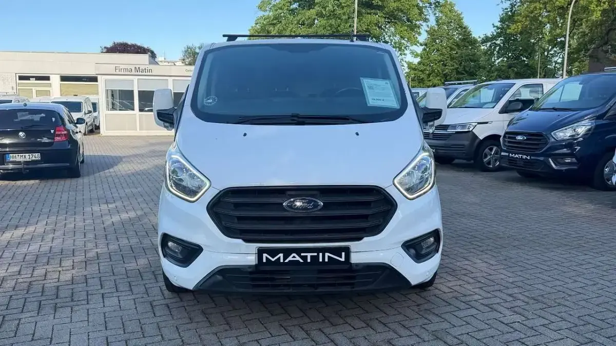 Gebraucht Ford Transit Custom Trend 105 PS (77 kW) 2018 Weiß Van / Kleinbus