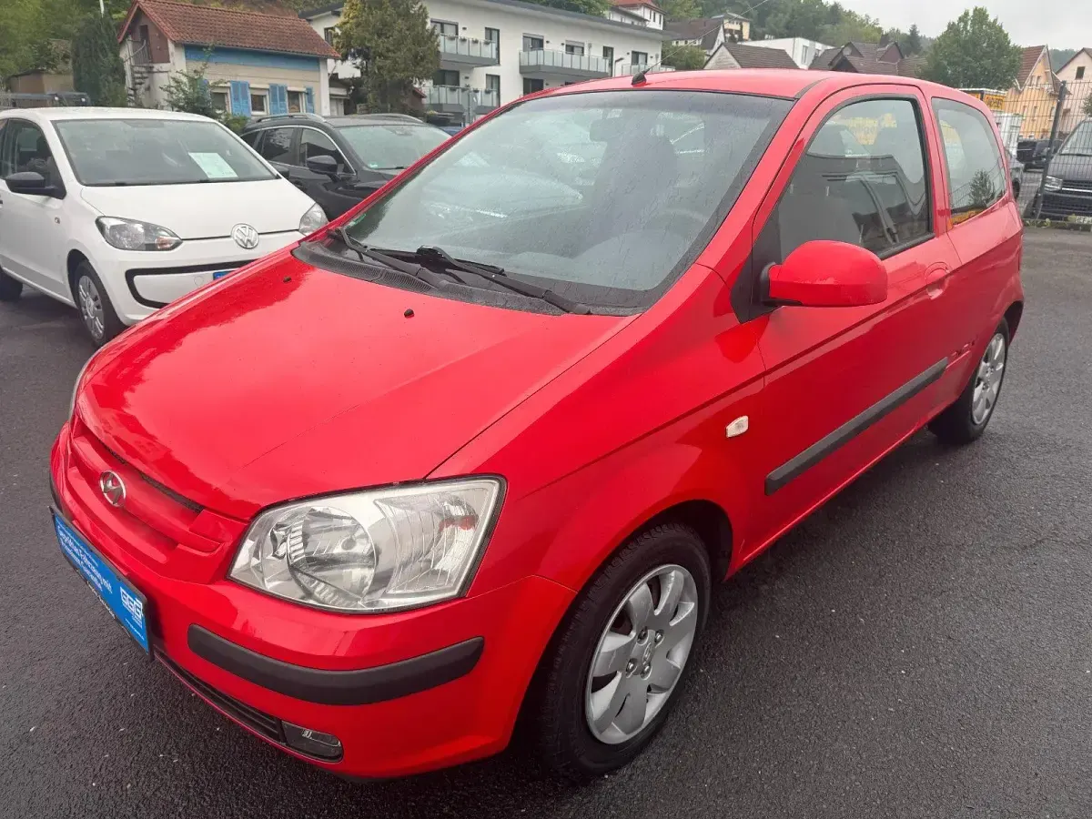 Gebraucht Hyundai Getz GLS 82 PS (60 kW) 2002 Rot Kleinwagen