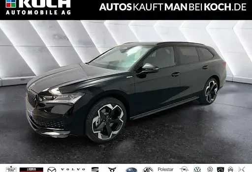 Neu Skoda Superb SportLine 204 PS (150 kW) 2026 Schwarz Kombi