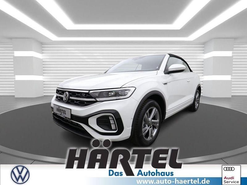 Pure white, solid Neu 2025 VW T-Roc Cabriolet R-line Cabrio | 37.280 € (Guter Preis) - Bild 1/4