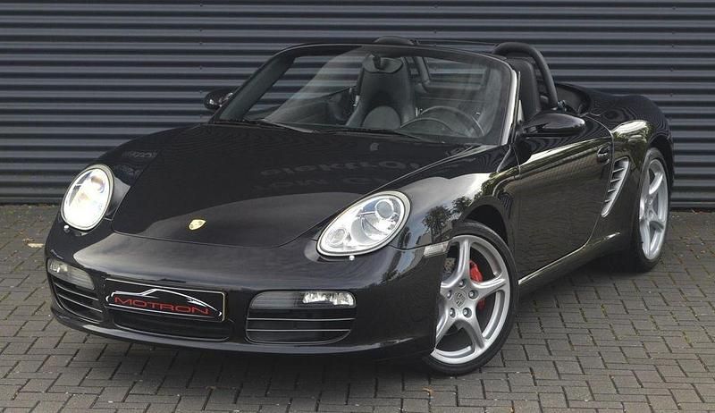 Schwarz Gebraucht 2006 Porsche Boxster S Cabrio | 27.450 € (Teuer) - Bild 1/4