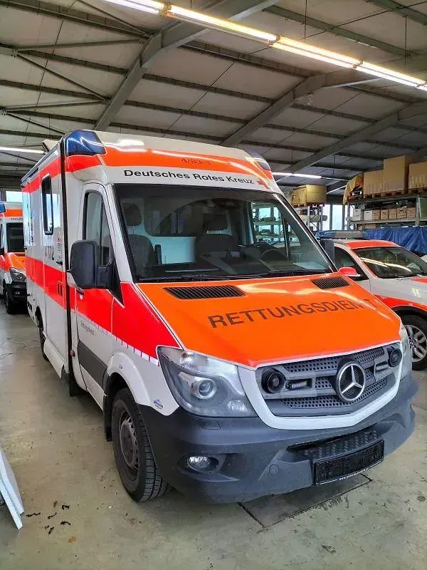 Gebraucht Mercedes 316 163 PS (119 kW) 2017 Weiß Van