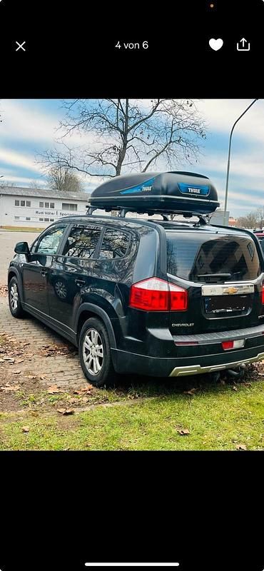 Gebraucht Chevrolet Orlando 102 PS (75 kW) 2011 Schwarz Van / Kleinbus