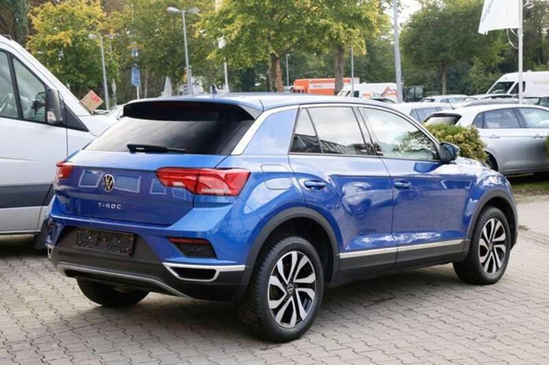 Gebraucht VW T-Roc Active 150 PS (110 kW) 2021 Ravennablau SUV