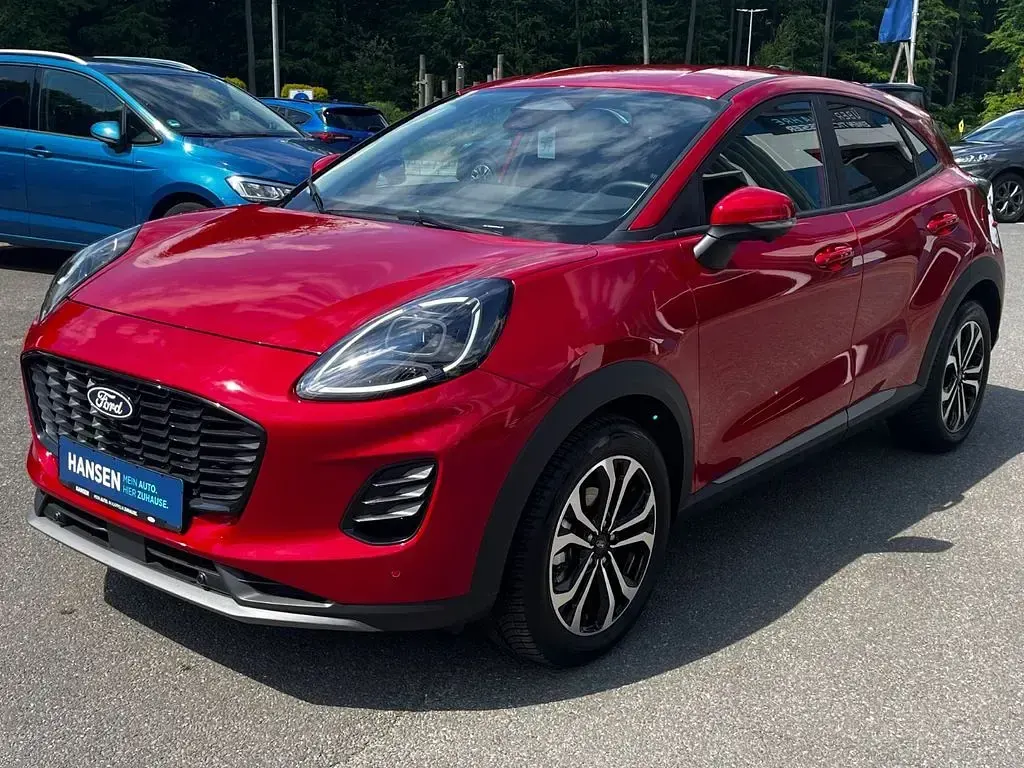 Gebraucht Ford Puma Titanium 125 PS (91 kW) 2025 Rot SUV