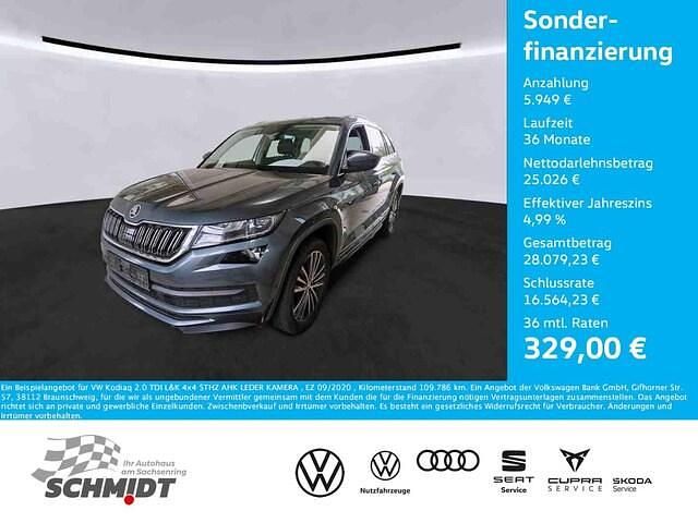 Grau Gebraucht 2020 Skoda Kodiaq LAURIN & KLEMENT SUV | 30.975 € (Fairer Preis) - Bild 1/3