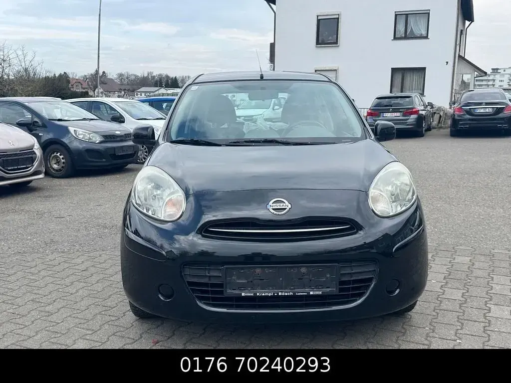 Gebraucht Nissan Micra Acenta 80 PS (58 kW) 2011 Schwarz Kleinwagen