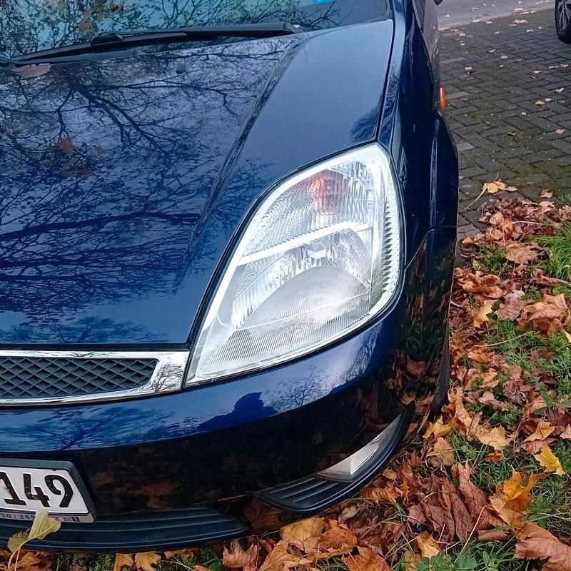 Blau Gebraucht 2003 Ford Fiesta Limousine | 1.099 € (Fairer Preis) - Bild 1/4