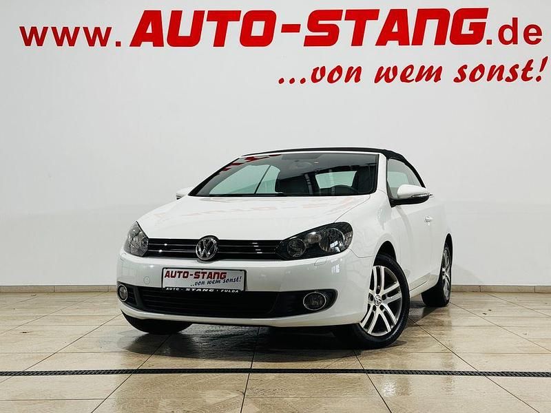 Gebraucht VW Golf Cabriolet 105 PS (77 kW) 2011 Weiß Cabrio