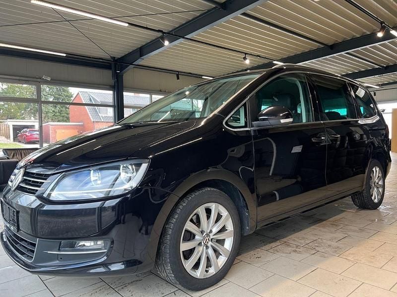 Gebraucht VW Sharan Highline 150 PS (110 kW) 2018 Schwarz Van / Kleinbus
