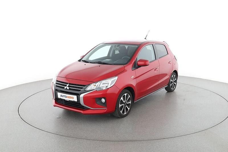 Rot Gebraucht 2021 Mitsubishi Space Star Select+ Kleinwagen | 13.990 € (Fairer Preis) - Bild 1/3