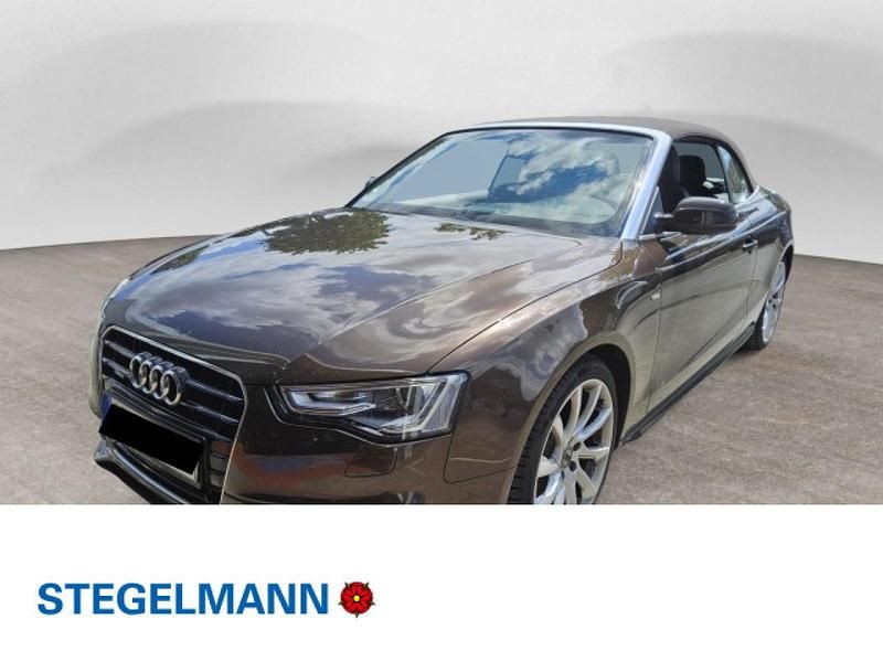 Teakbraunmetallic Gebraucht 2016 Audi A5 Cabriolet Sport Cabrio | 17.290 € (Guter Preis) - Bild 1/4