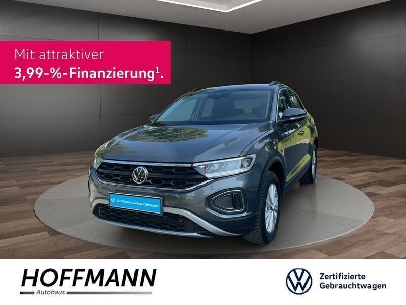 Grau Gebraucht 2024 VW T-Roc Life SUV | 23.750 € (Guter Preis) - Bild 1/3