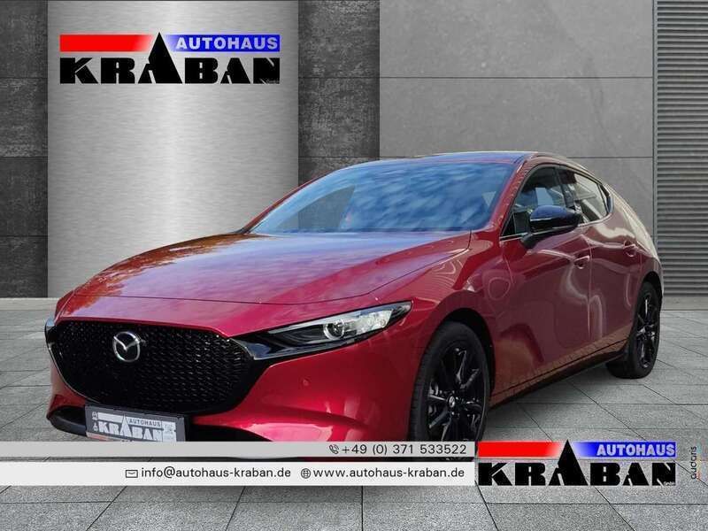 Magmarot Gebraucht 2024 Mazda 3 Homura-Line Limousine | 24.990 € (Teuer) - Bild 1/4