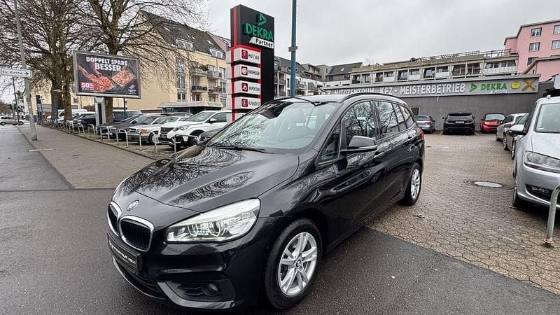 Gebraucht BMW 218 Gran Tourer Advantage 150 PS (110 kW) 2017 Schwarz Van / Kleinbus