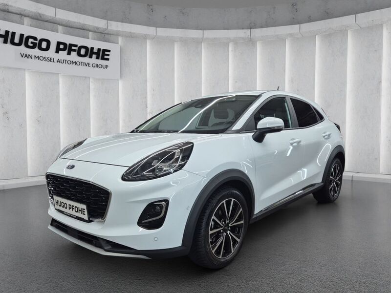 Weiß Gebraucht 2021 Ford Puma Titanium SUV | 16.450 € (Superpreis) - Bild 1/4