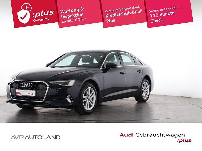 Blau Gebraucht 2024 Audi A6 Advanced Limousine | 43.680 € (Fairer Preis) - Bild 1/4