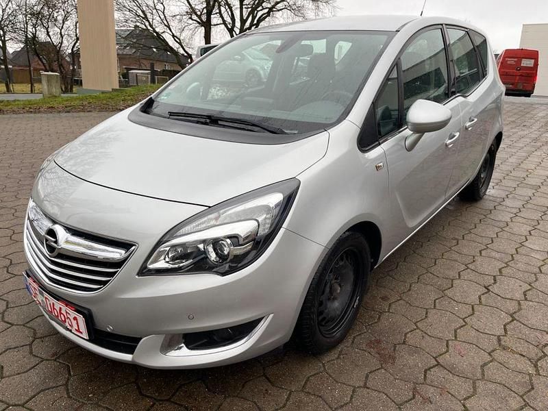 Silber Gebraucht 2014 Opel Meriva Innovation Van / Kleinbus | 6.990 € (Teuer) - Bild 1/3