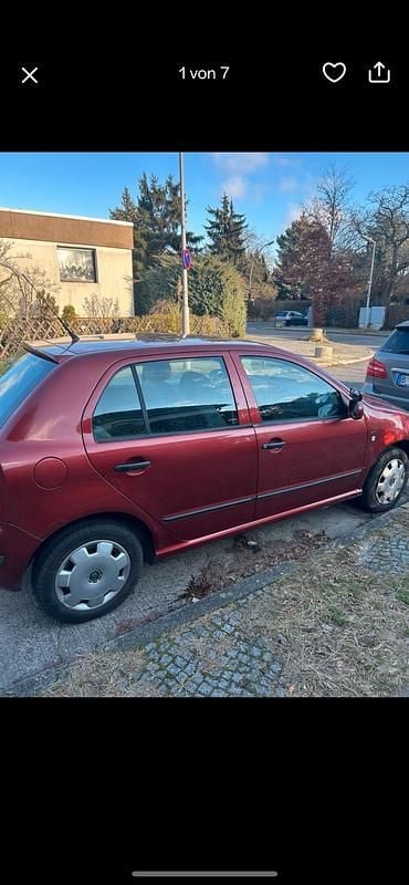 Rot Gebraucht 2001 Skoda Fabia Kleinwagen | 1.400 € (Fairer Preis) - Bild 1/4