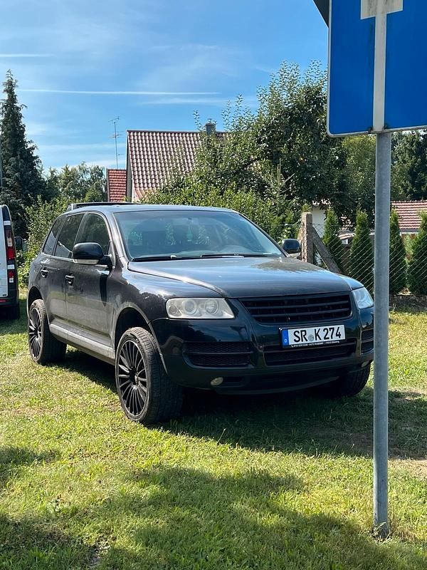 Schwarz Gebraucht 2005 VW Touareg SUV | 4.600 € - Bild 1/4