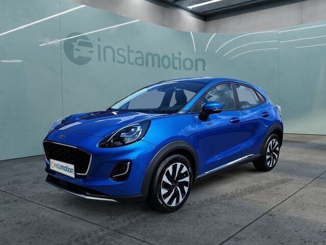 Blau Gebraucht 2024 Ford Puma Titanium SUV | 23.604 € (Guter Preis) - Bild 1/2